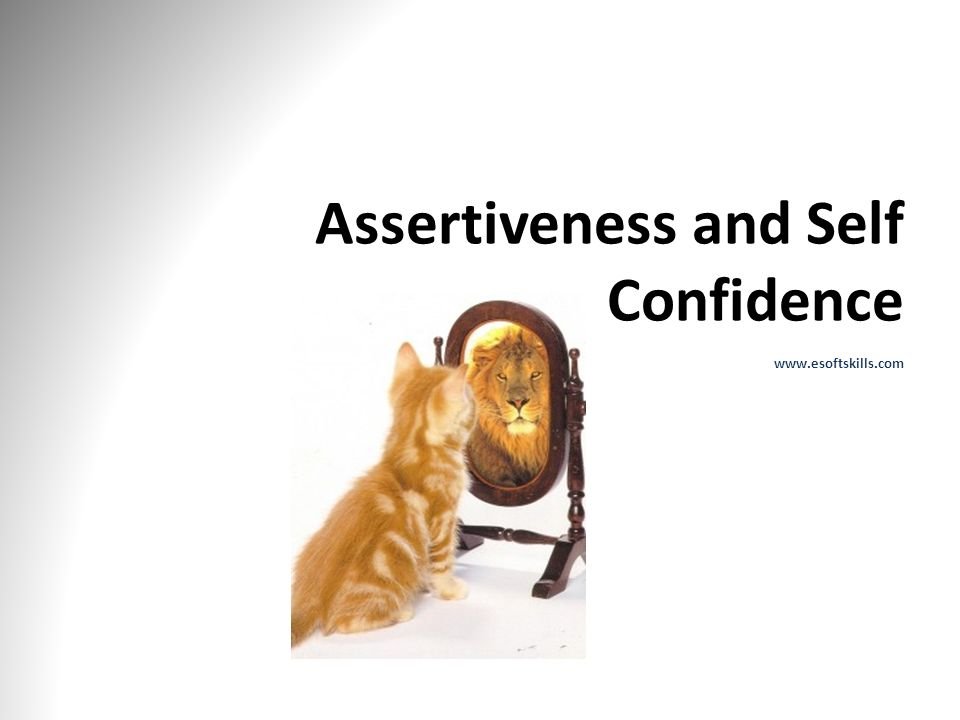 Assertiveness and Self-Confidence